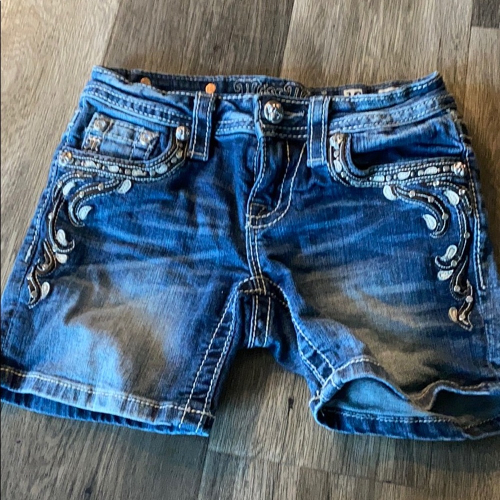 Miss Me girls size 10 jean shorts